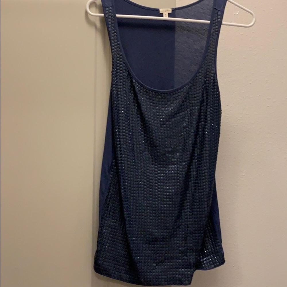 JCrew Sequin tank top